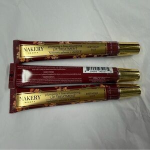Nakery Beauty Plumping and Line Smoothing Lip Treatment - bundle of 3